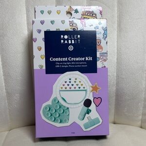 Roller Rabbit x Target Content Creator Kit in Purple and Teal NEW